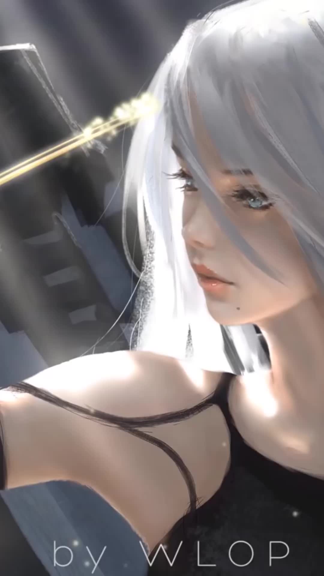 wlop,a2,尼尔机械纪元,游戏