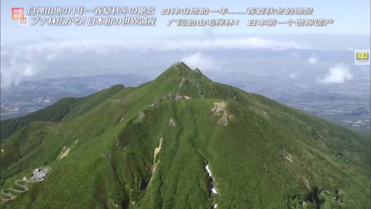 [图]【TBS世界遗产】白神山的一年四季20200112【元气美少女字幕组】【中日字幕】