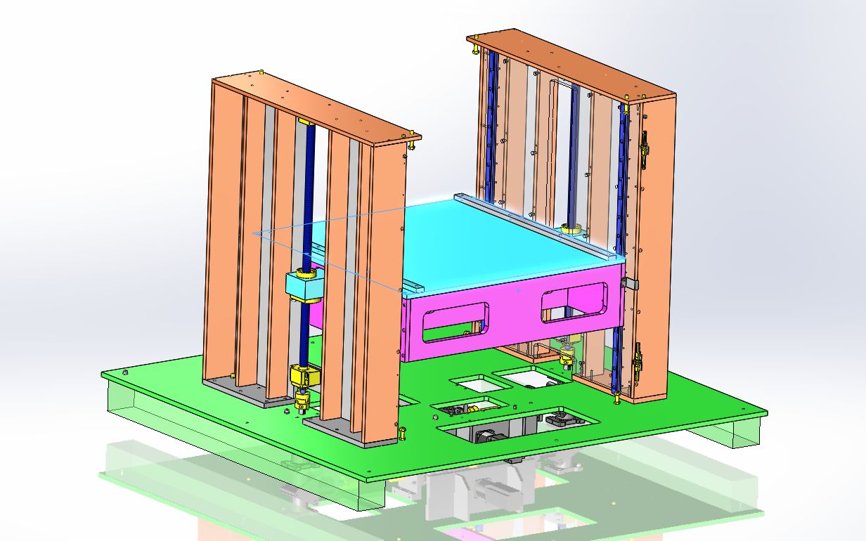 双丝杠升降机构设计,丝杠如何实现同步运动?