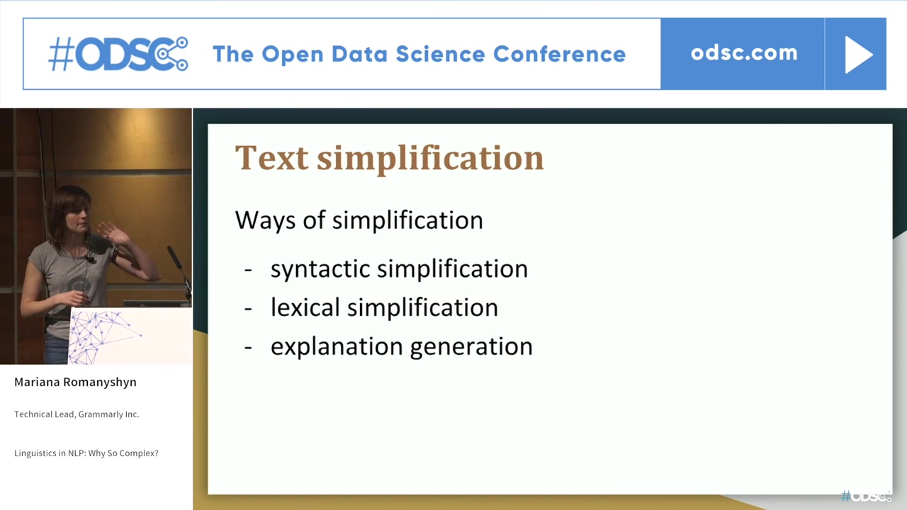 Linguistics in NLP: Why so complex? at ODSC Europe 2018哔哩哔哩bilibili