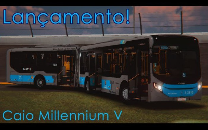 Proton Bus Simulator - Caio Millennium V Articulated Mod! 