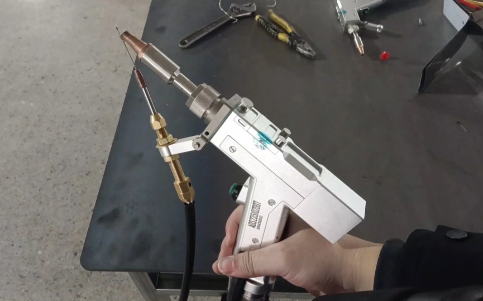 手持激光焊接机#激光焊接机厂家#焊枪的结构介绍