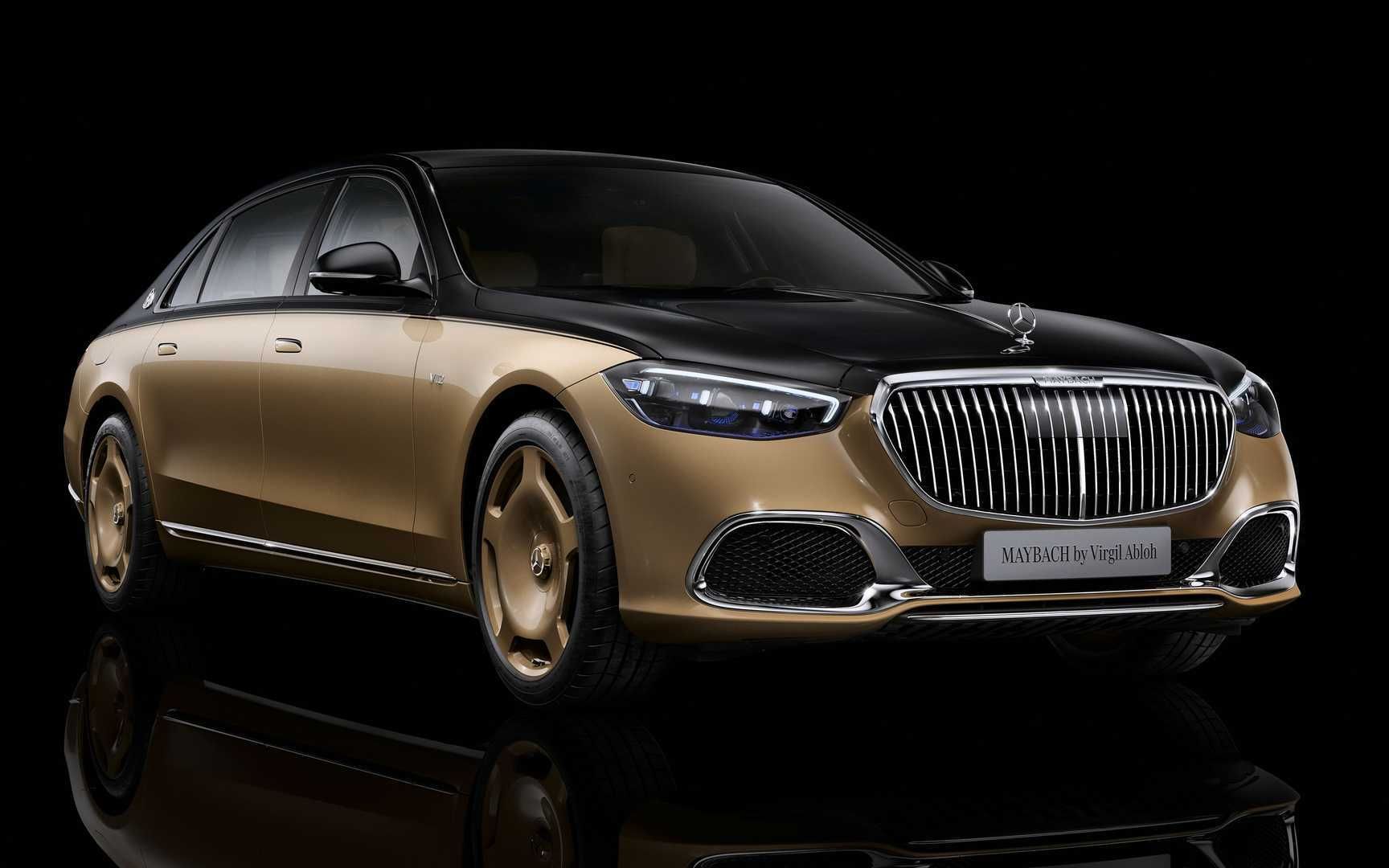 加价100万!新款迈巴赫s680抵港,双色车身 大饼轮毂,堪称艺术品