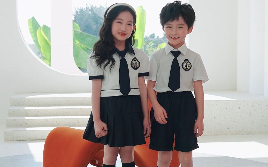 儿童礼服毕业班拍照服装六一儿童节演出服幼儿园校服小学生班服