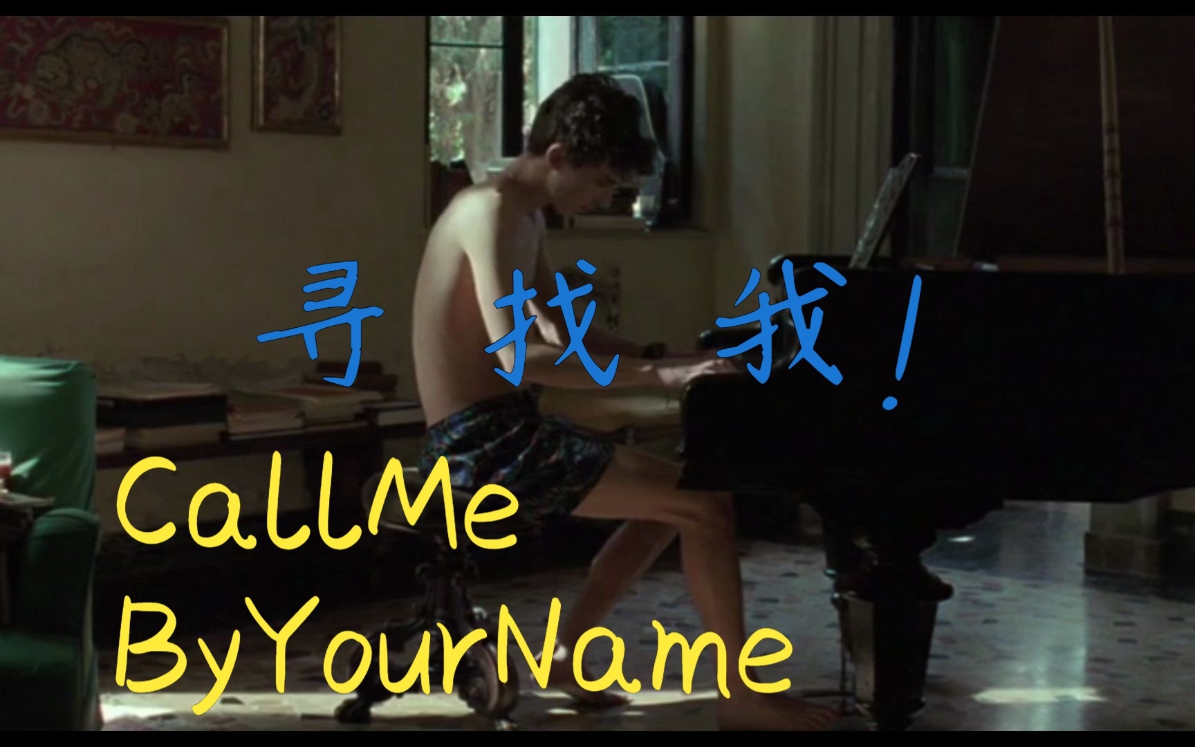 [图]寻找我！【FIND ME】如果夏天是一场热烈的恋曲/CMBYN