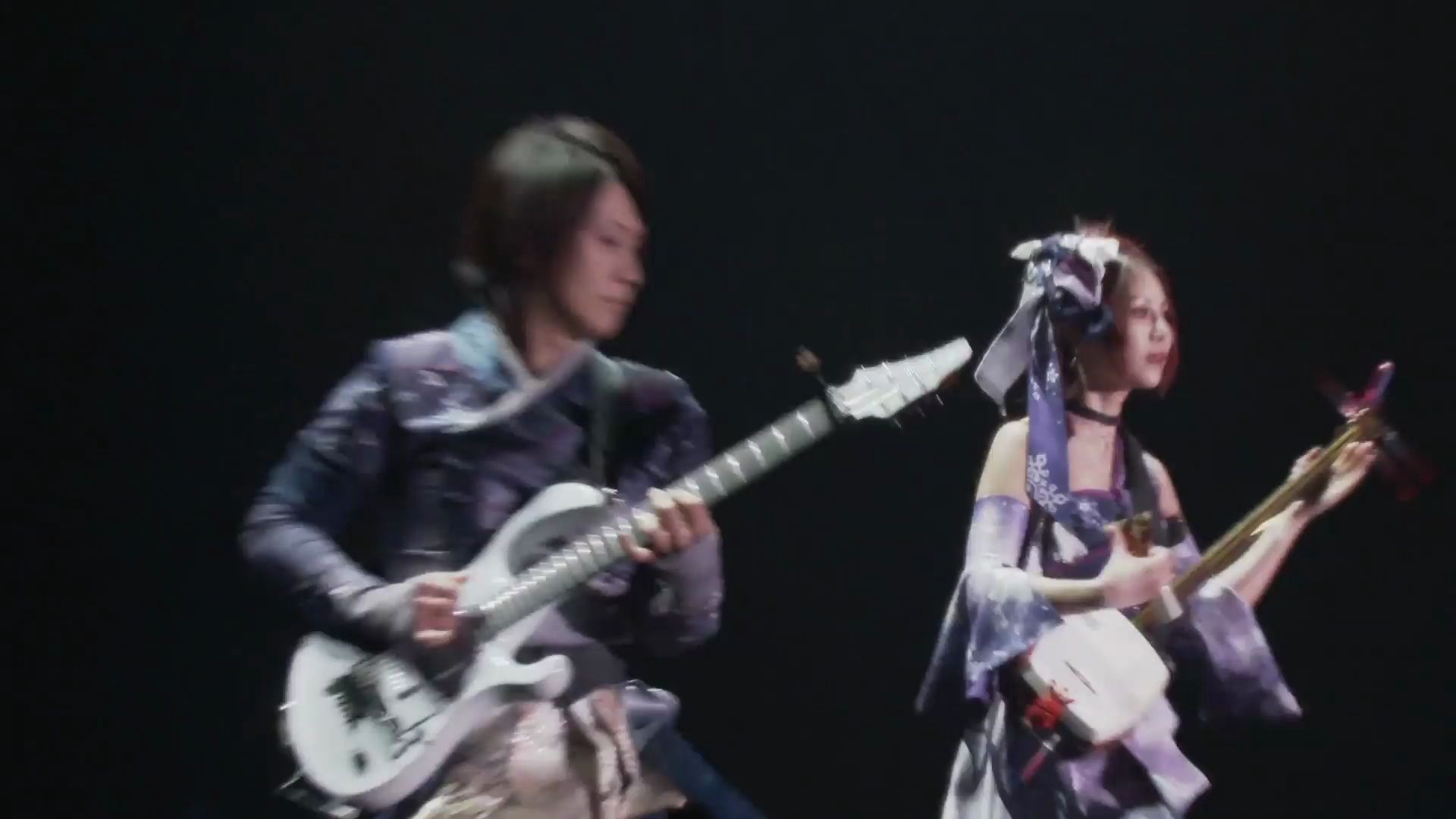 Wagakki Band  Finite Limits  Beni Ninagawa (shamisen) x Machiya (guitar) 2019哔哩哔哩bilibili