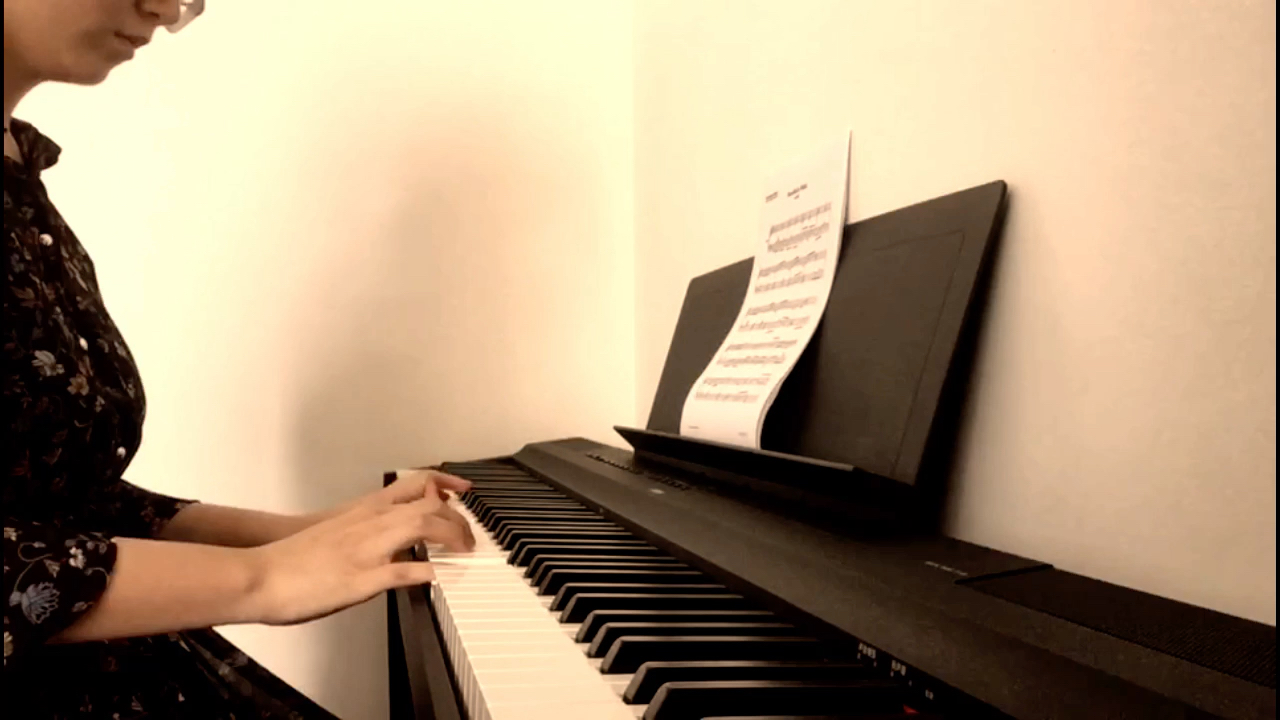 钢琴曲|落叶|自学钢琴|练琴日常