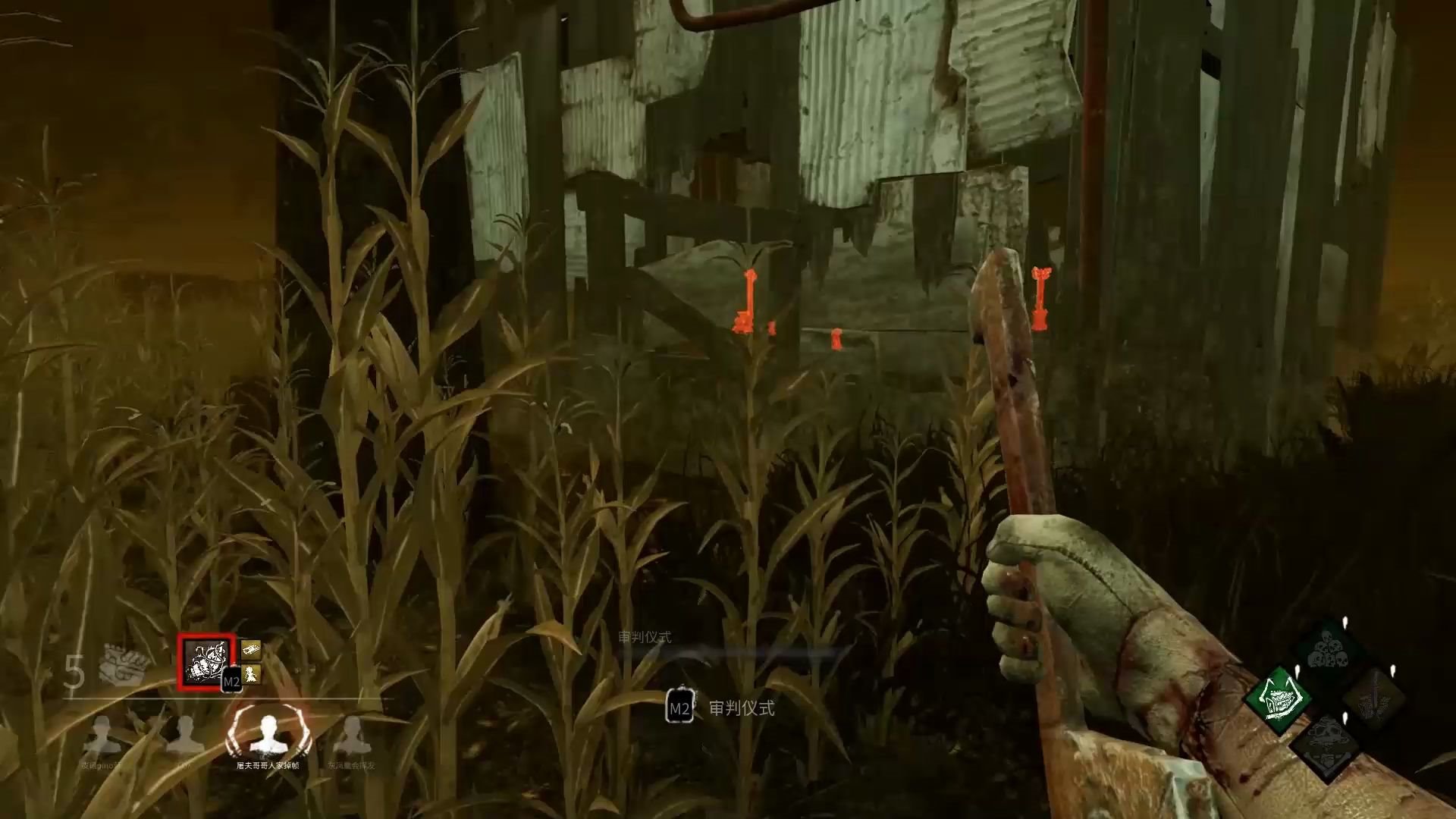 黎明杀机三角头初体验这屠夫太顶了