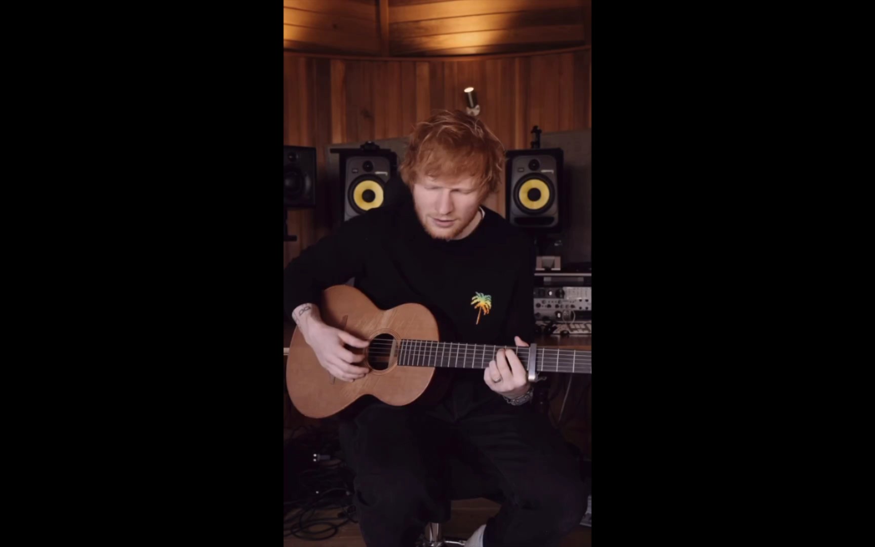 ed sheeran黄老板 afterglow吉他清唱