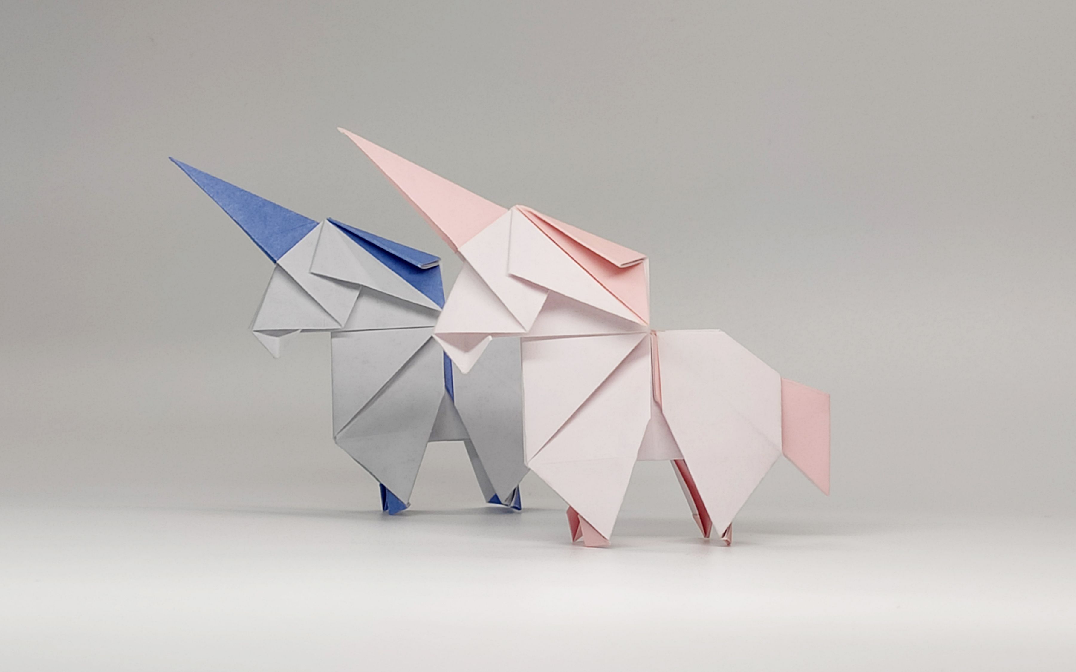 折纸教程《独角兽》