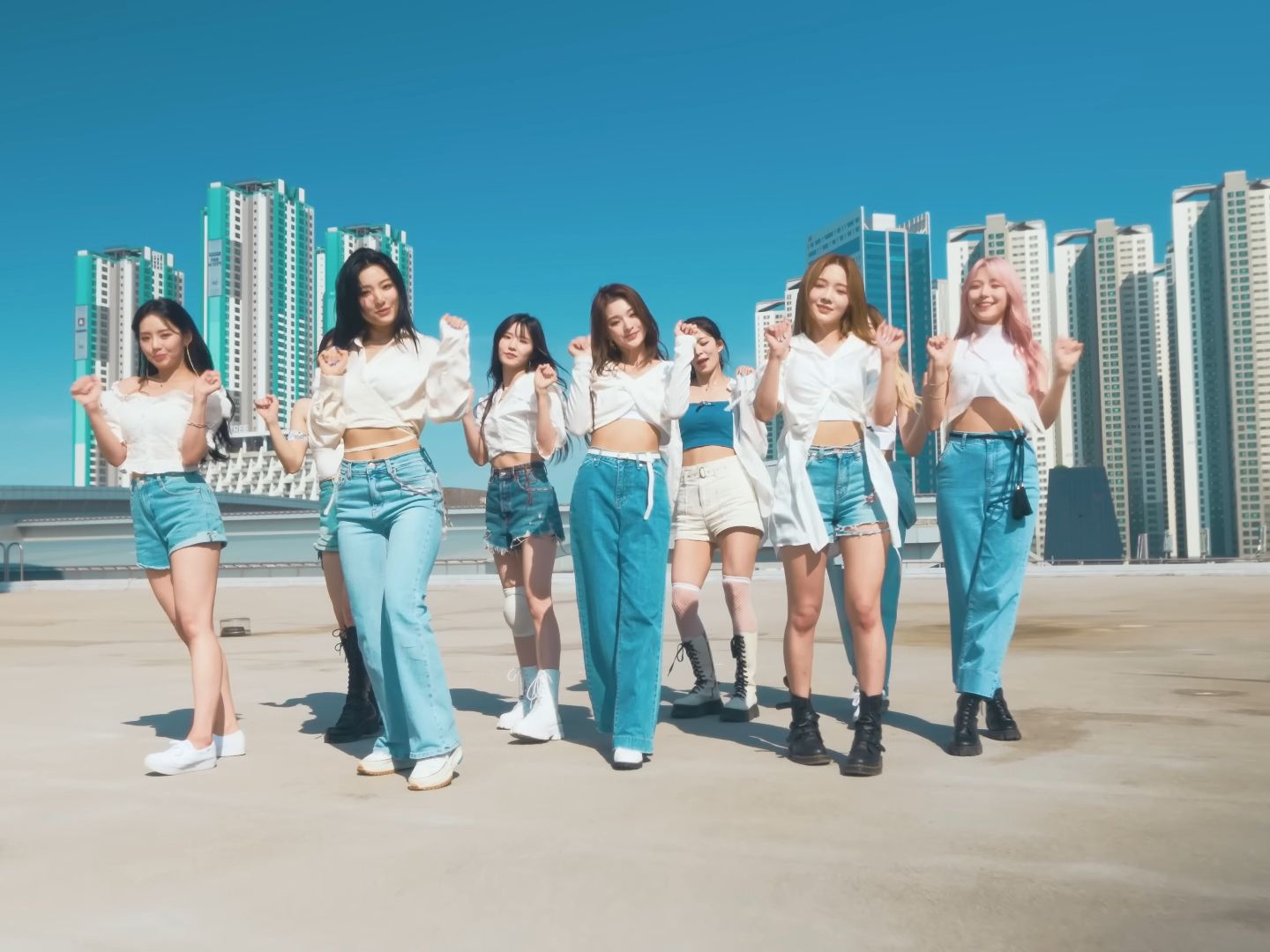 【韩国女团】fromis 9 - we go (dance ver.) (srt)4k高清无字纯分享