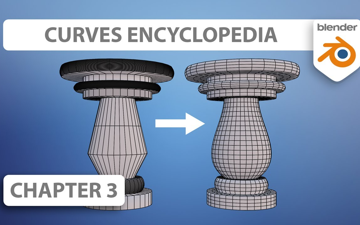 iBlender中文版插件 曲线转网格 Curves to Mesh Beginner Tutorial in Blender 教程哔哩哔哩bilibili