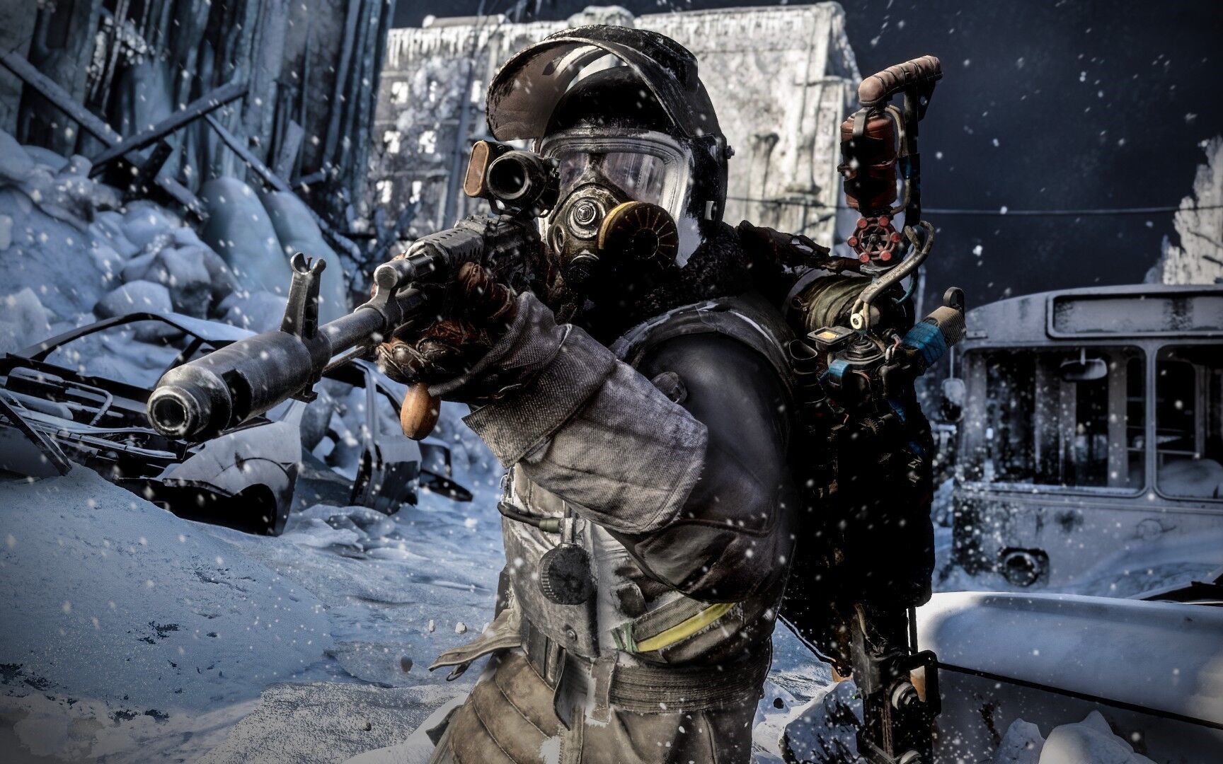 地铁2033重制版地铁 穿越混乱前线 游骑兵出手相救 p5代糖l