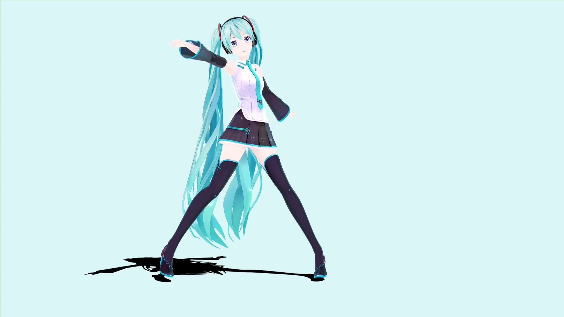 mmd 这么可爱的的初音未来