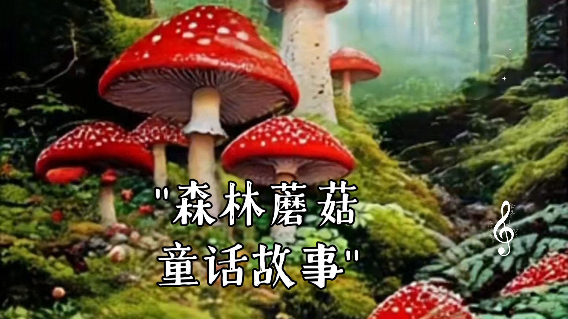 森林蘑菇童话故事