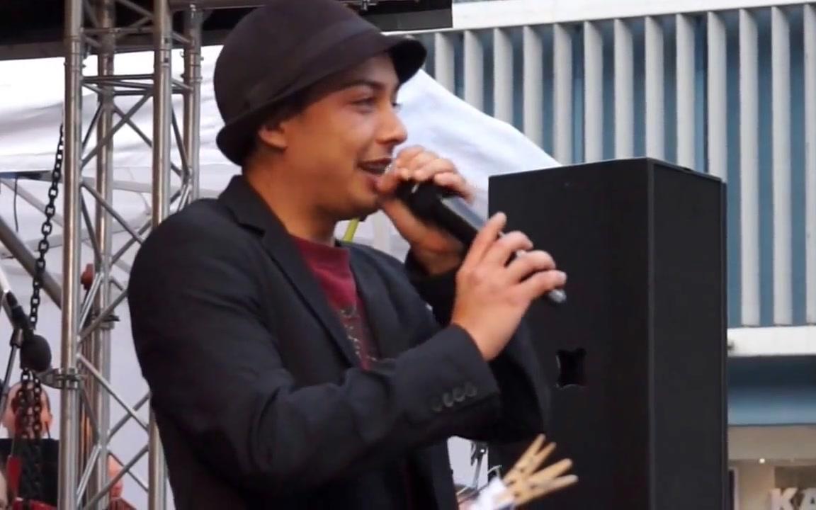 robeat口技大佬在慕尼黑生活节の幽默式bbox表演