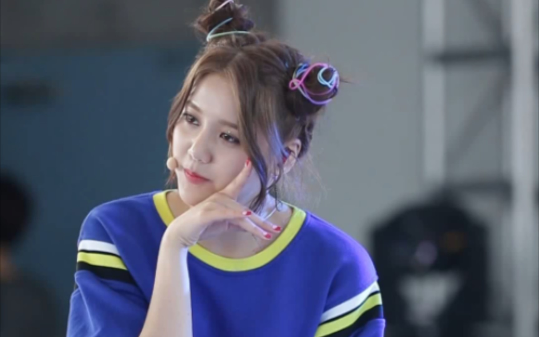 aoa惠晶现场饭拍合集