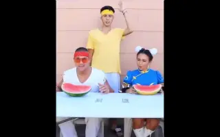 爆笑短视频#街霸吃瓜大赛