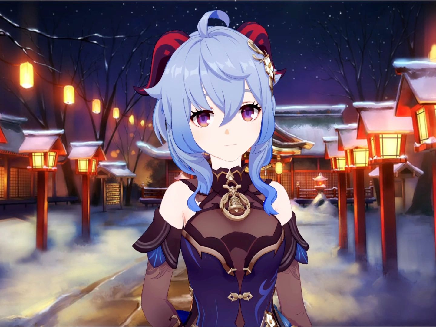 恋活 原神 甘雨 玄玉瑶芳 新年快乐!人物卡mod免费分享