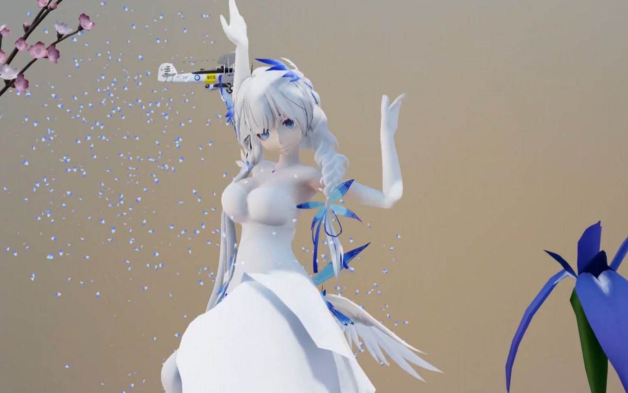 【碧蓝航线 mmd】光辉太太的处处吻