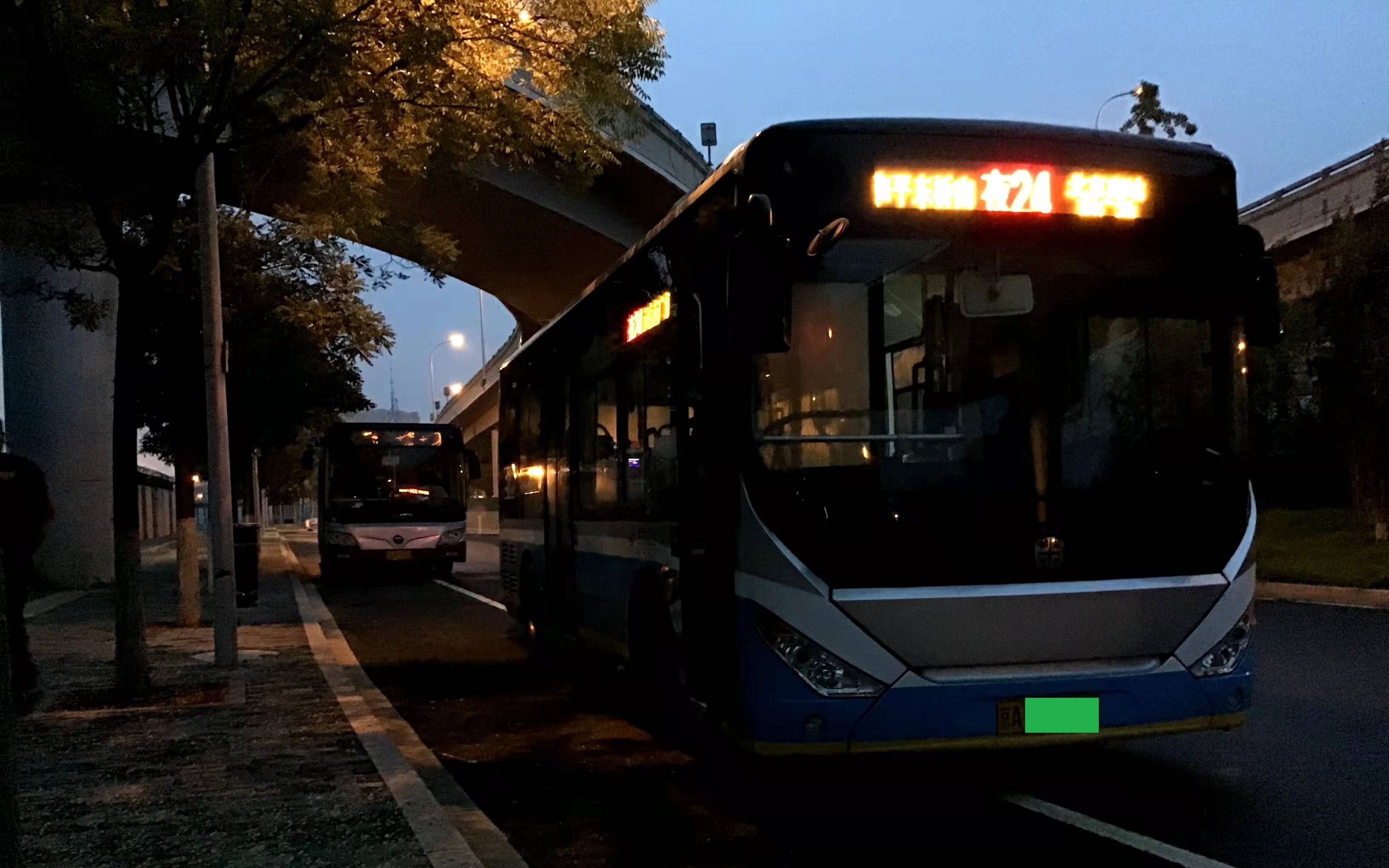 pov2020年夏天夜24路北京南站南廣場和平東橋南白天全程夜24a1k