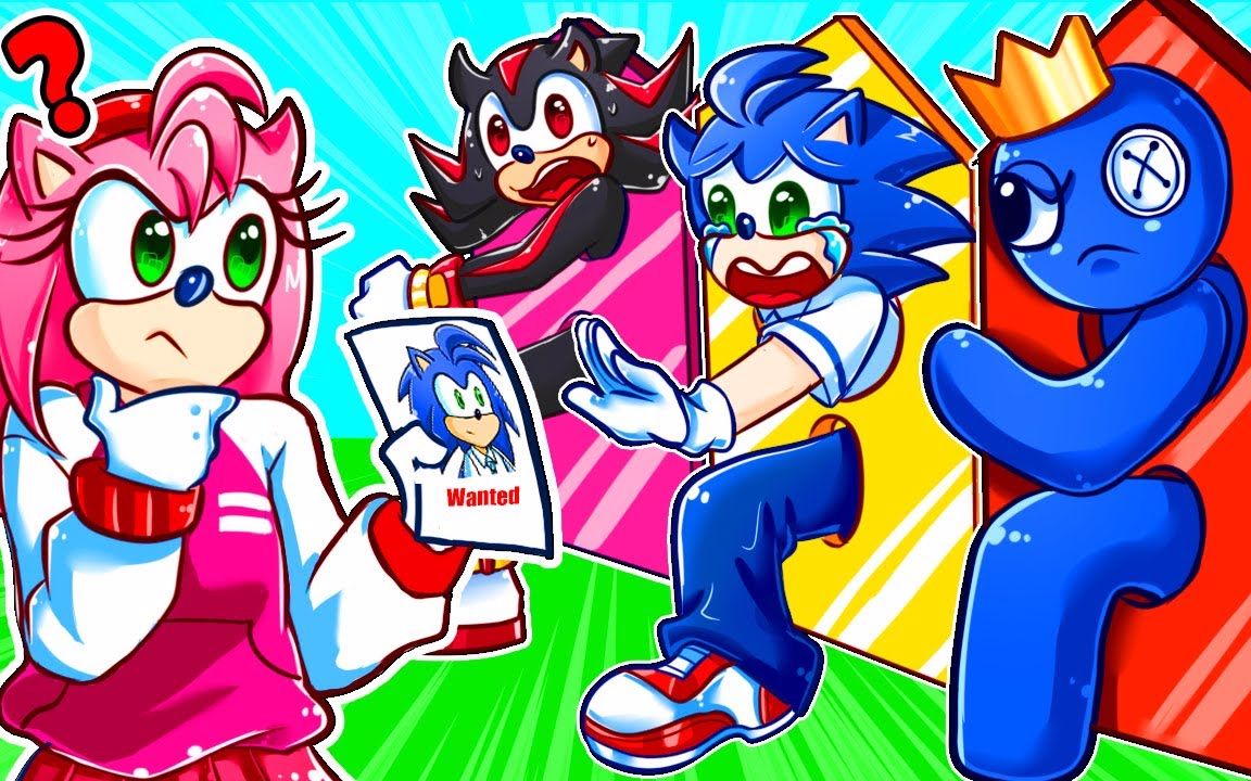 索尼克动画:暗影vs索尼克,谁是真正的窃贼?