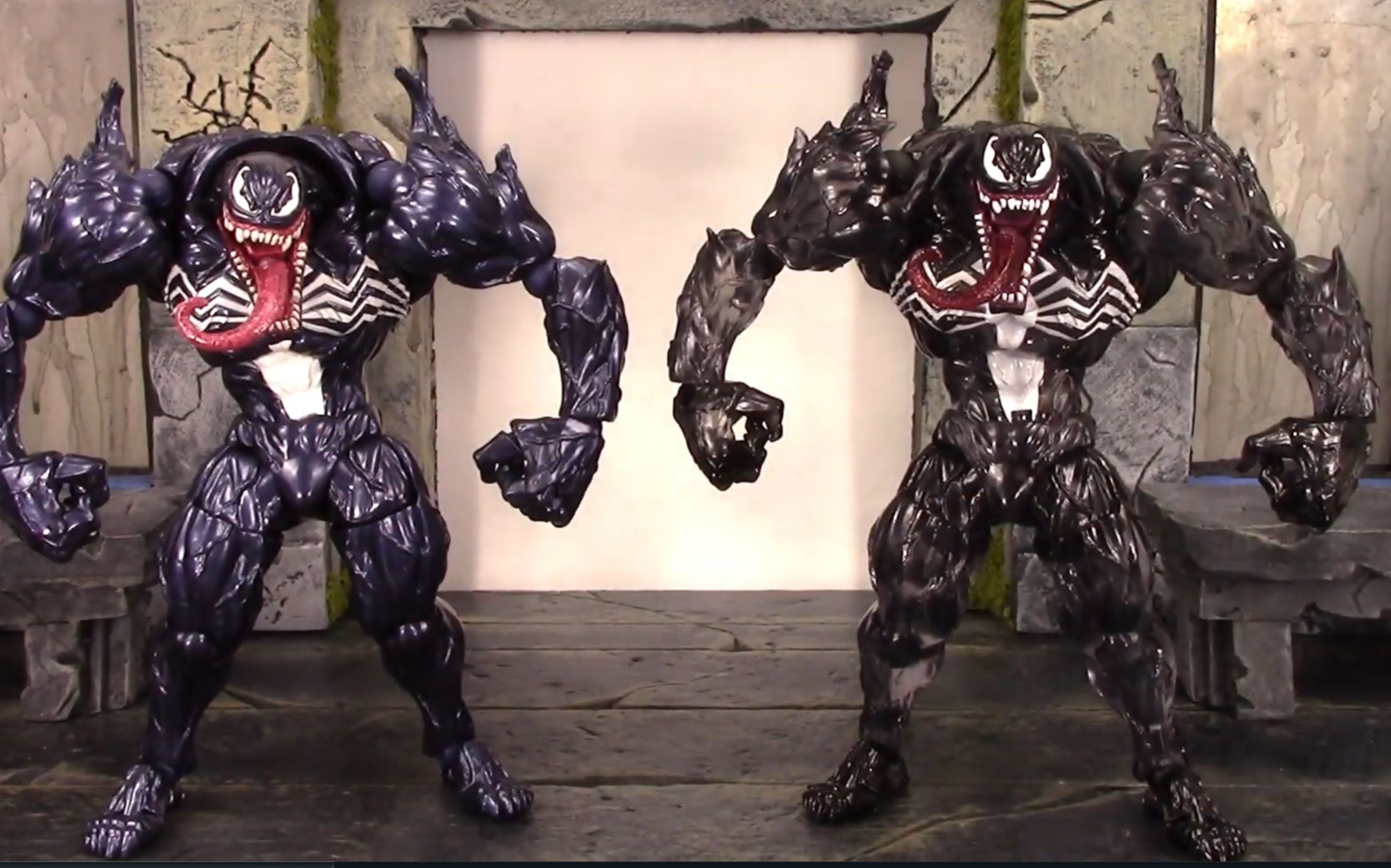 毒液 Kaiyodo Exclusive Revoltech Amazing Yamaguchi Marvel VENOM Invisible Ver. Act哔哩哔哩bilibili