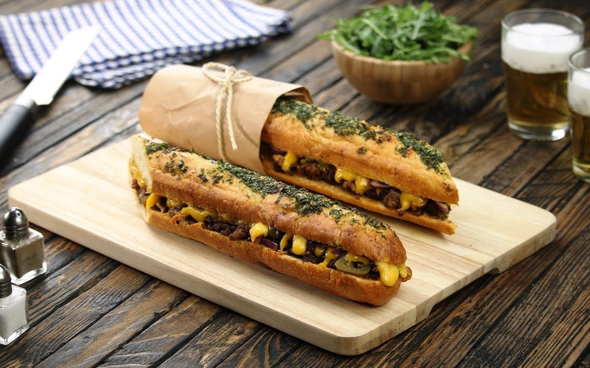 【中字】美味早餐!烤牛肉法式长棍面包