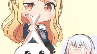 柔软的棉花糖兔