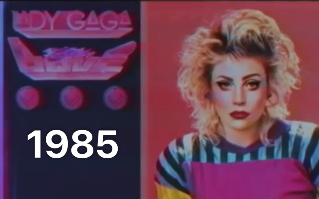 [图]假如lady gaga的《stupid love》发表于1985年