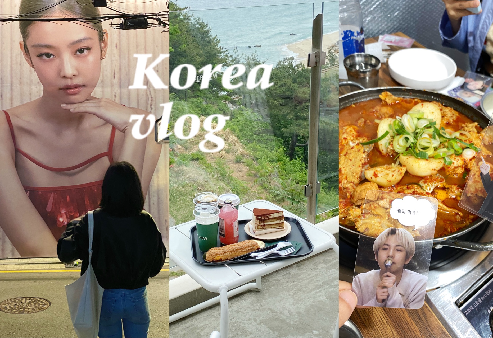 Korea vlog.和朋友的韩国之旅!逛吃弘大明洞江南/人生四格/江陵正东津看海/梨泰院清吧/韩国一天五顿美食记录/裴姐摄影展/在首尔度过的23岁生日哔哩哔哩...