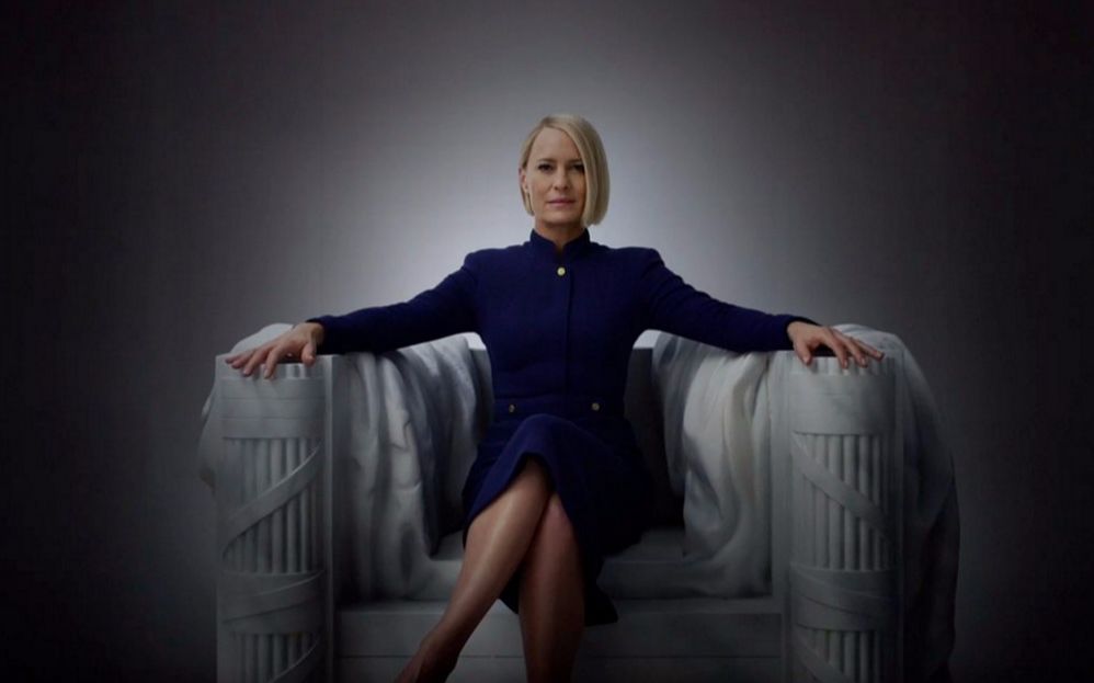 纸牌屋最终季下木总统领便当女总统克莱儿霸气上线