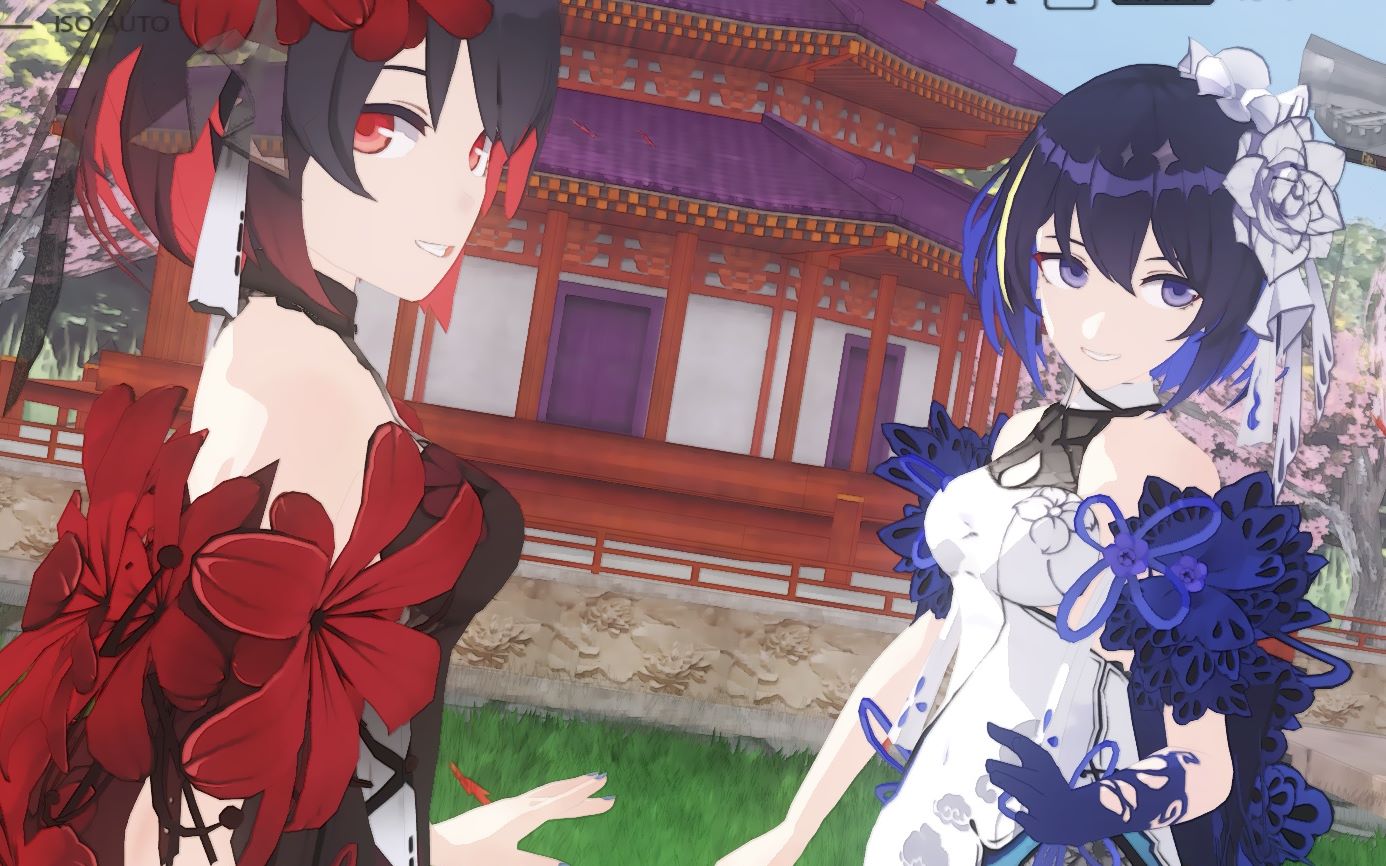 【彼岸双生/墨染镜华】【崩坏3新春mmd大赏】