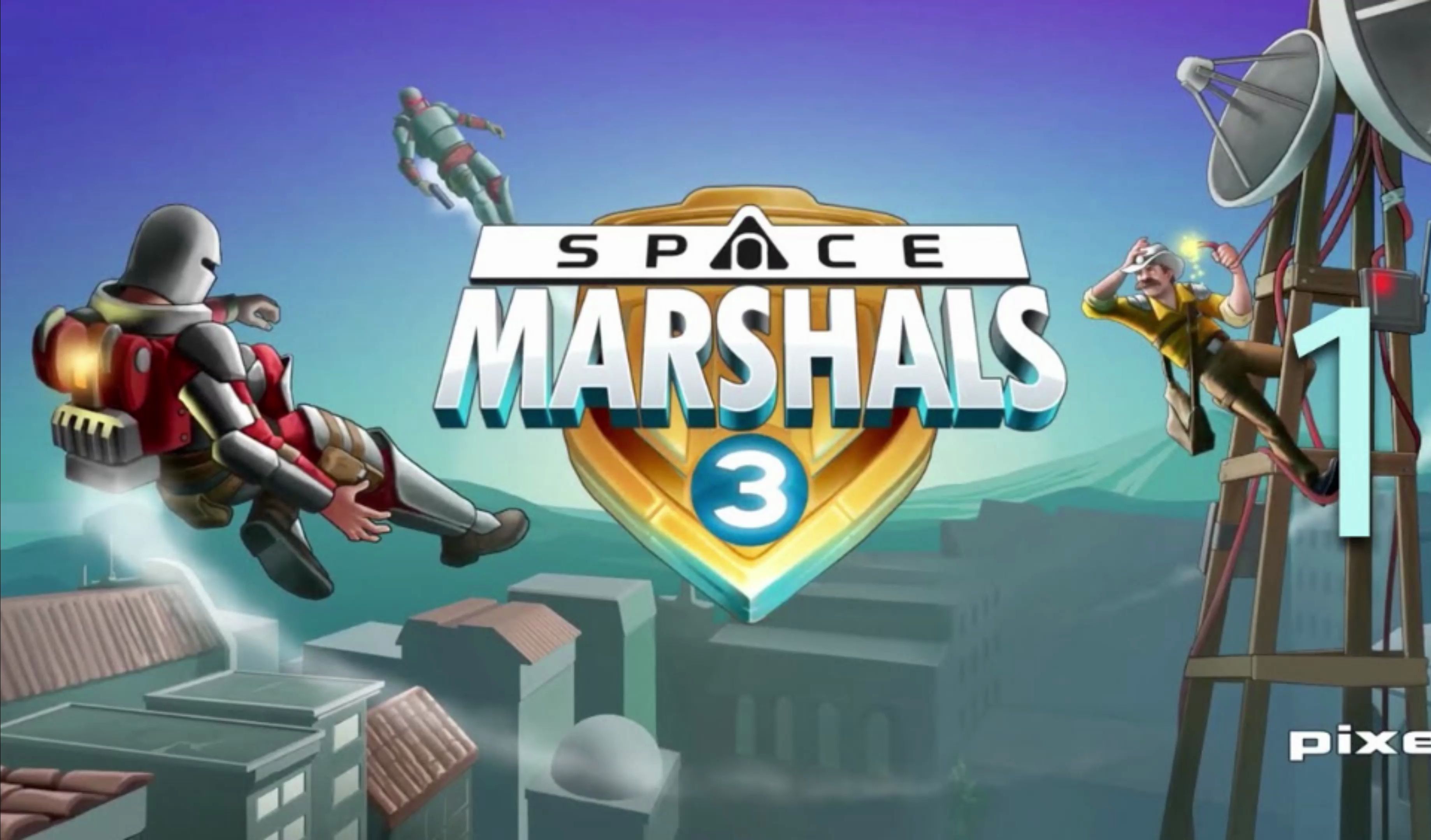 苹果ios游戏分享下载:「太空刑警3-space marshals 3」完整版全解锁