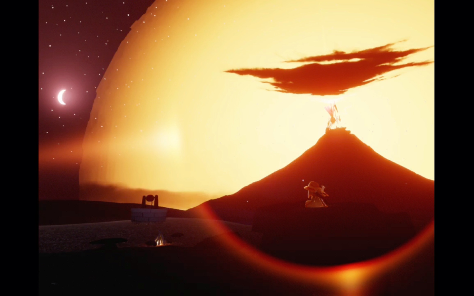 【sky光遇】伊甸火山爆发打卡指南