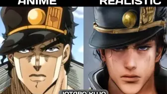 JOJO角色AI真人化