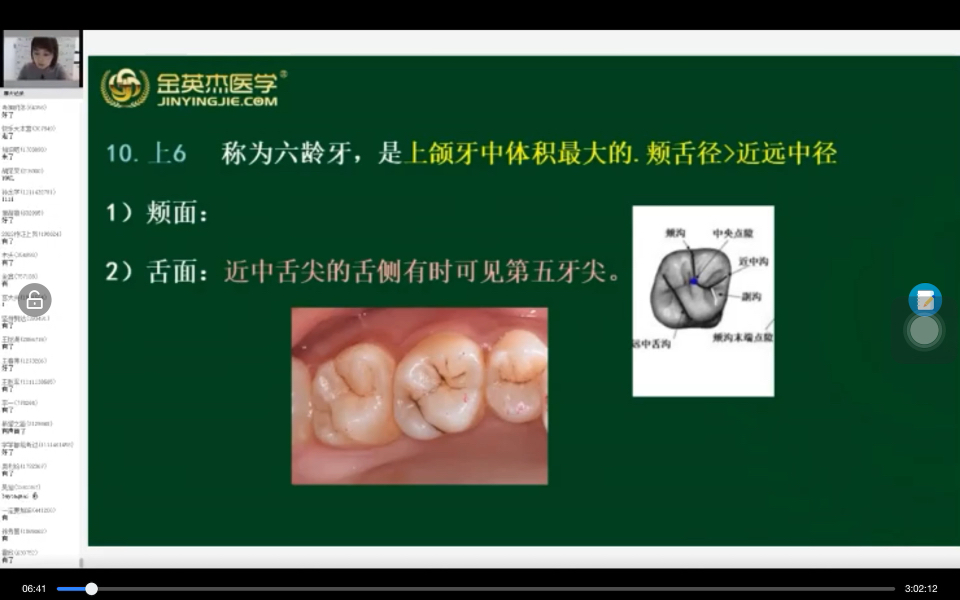 [图]口腔解剖生理学 恒牙外形 上颌第一磨牙