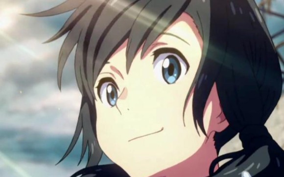 "呐 天要放晴了哦!