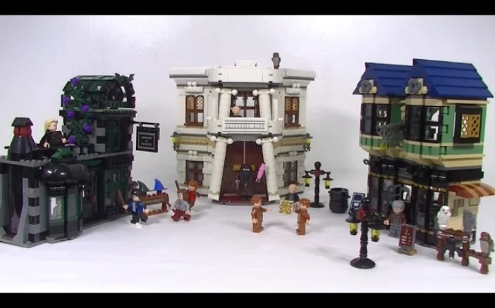 乐高哈利波特10217对角巷评测