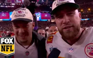 Скачать видео: 【NFL/双语】超级碗采访马霍姆斯&凯尔西 | 