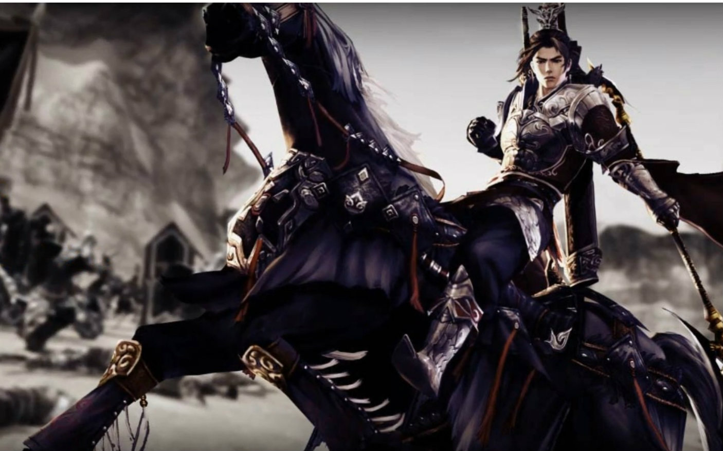 龙穿入云裂长空.剑网3天策95版本33第一视角 (策藏毒) - 骑马与砍杀