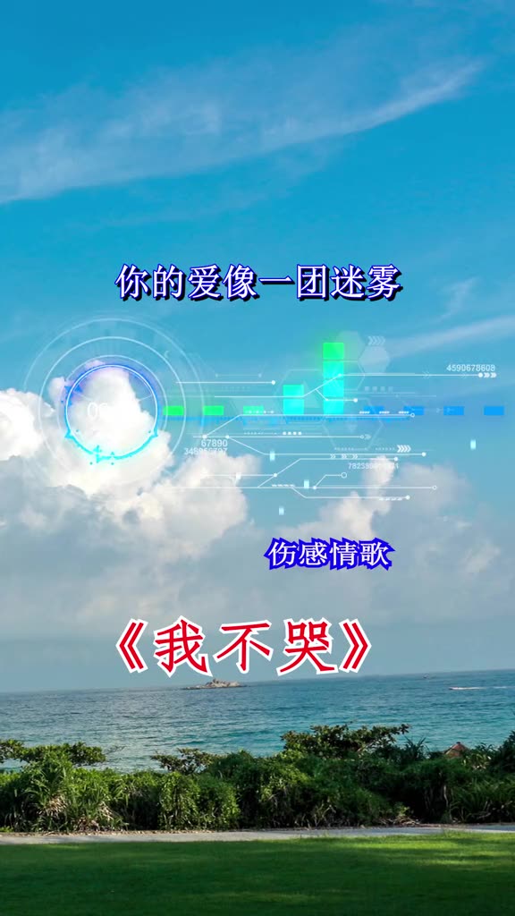 告诉自己不哭,只是眼泪忍不住,爱你注定我该受这种苦!我不哭 伤感音乐