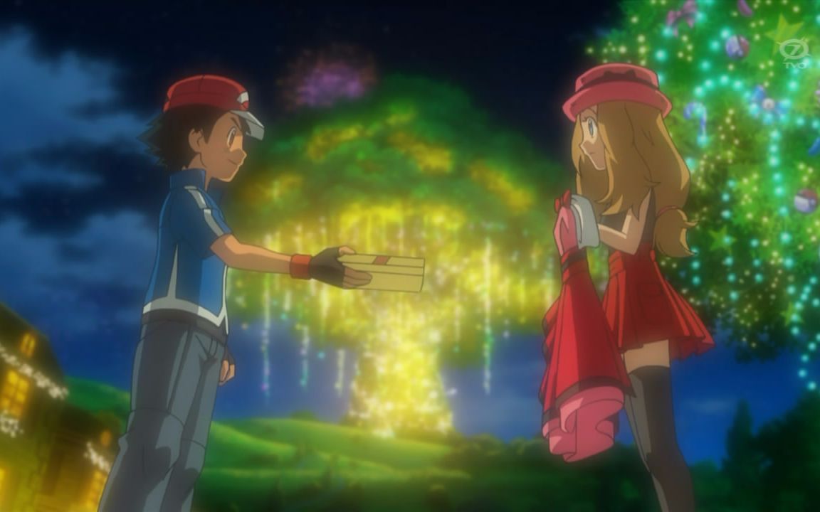 【一小时看懂智娜恋】精灵宝可梦xy(&z) 小智与瑟蕾娜 福利片段合集