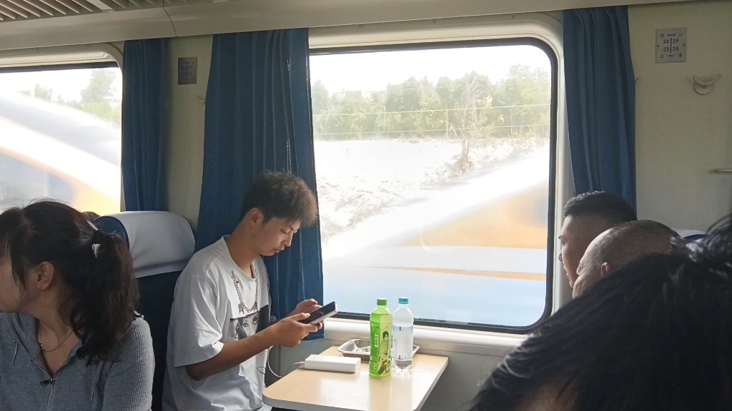 [铁路随拍]k1059老鸦城站避让d2721西安北-西宁