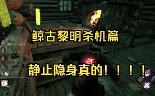 Video herunterladen: 鲸古黎明杀机篇-静止隐身流屠夫