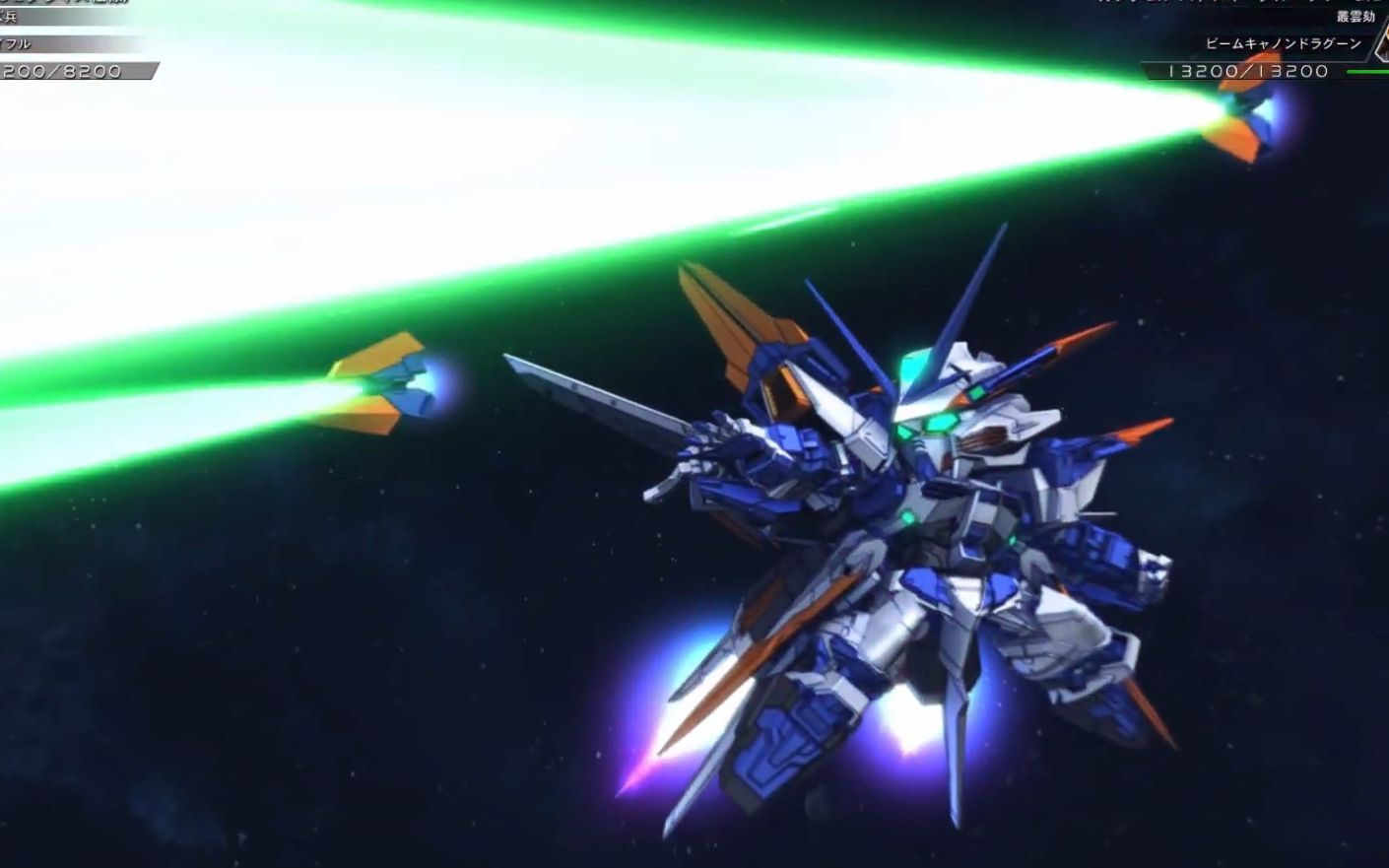 sd高达g世纪火线纵横seed外传蓝异端d装备战斗动画一览