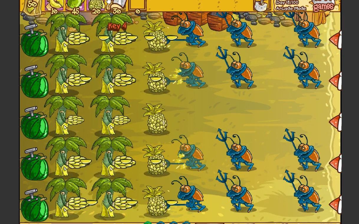 【结石】蟑螂登场_水果大战害虫第18天