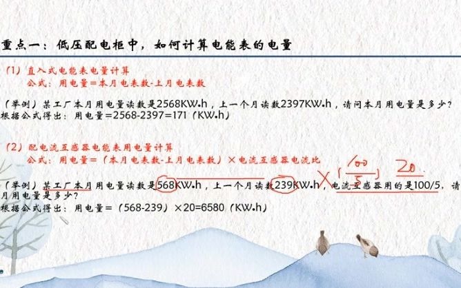 电工知识:讲解!低压电能表如何计算用电量?哔哩哔哩bilibili