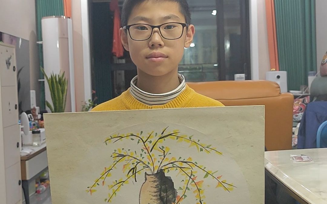 王海生《春》绘画之星