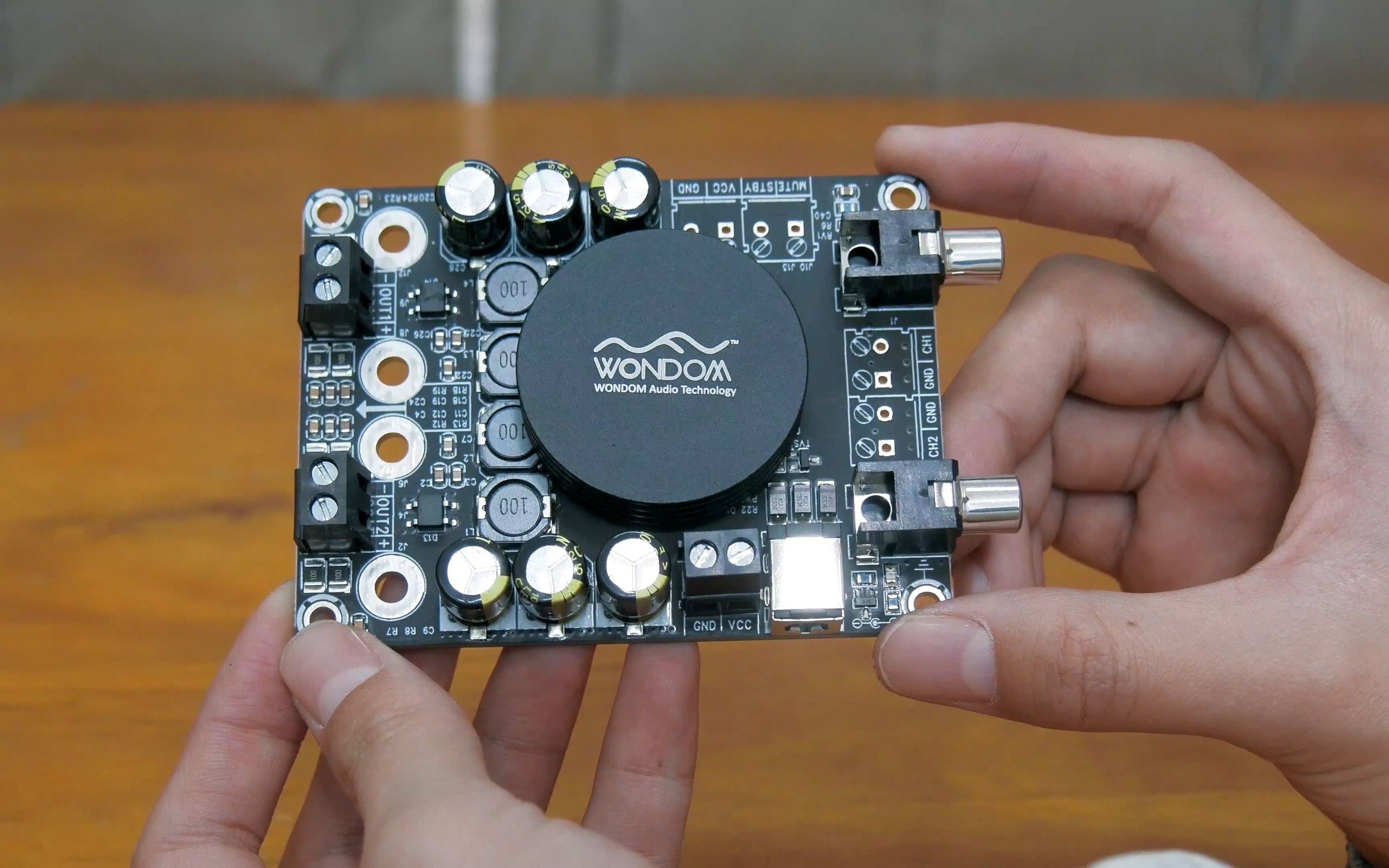 双通道50w中功率d类tpa3116功放书架音箱桌面音箱,音质在线试听